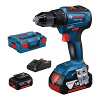 BOSCH GSR 18V-55 gręžtuvas - suktuvas 2x5 Ah L-Boxx